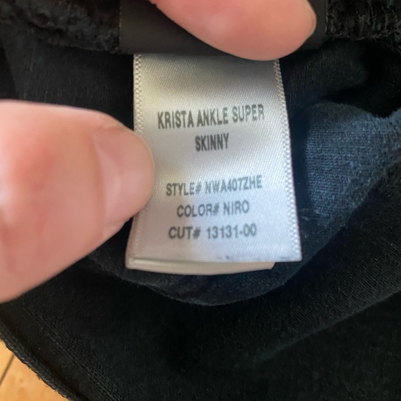 Hudson Black Krista Ankle Super Skinny Jeans - Picture 11 of 12